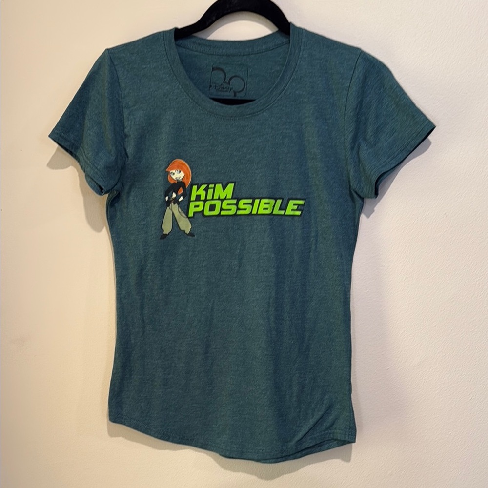 Disney Kim Possible Teal Graphic Tee Disney Channel